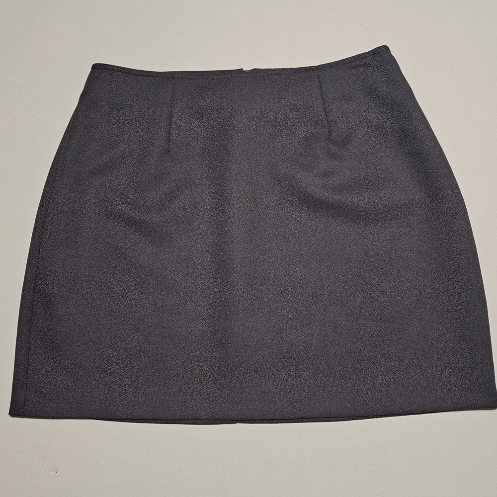 Vintage 90s XOXO Gray Mini Pencil Skirt Cocktail